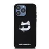 Apple iPhone 15 Pro Max Karl Lagerfeld dėklas Silicone Choupette Head (KLHMP15XSCHPPLK)