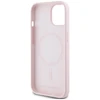 Dėklas Karl Lagerfeld Silicone Karl&Choupette MagSafe iPhone 15 Plus Case - Rožinė