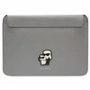 Karl Lagerfeld Dėklas kompiuteriui KLCS14SAKCPMG 14″ sidabro spalvos Saffiano Karl&Choupette