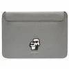 Karl Lagerfeld Dėklas kompiuteriui KLCS16SAKCPMG 16″ sidabro spalvos Saffiano Karl&Choupette