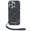 Karl Lagerfeld Zebra With Cord Apple iPhone 16 Pro Max Case - dėklas telefonui violetinės spalvos