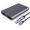 Disko dėžutė Orico AM2C3-2SN 2x M.2 SATA+NVME USB-C 3.2 6Gb/s / 10Gb/s - pilkos spalvos