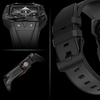[GRĄŽINTA PREKĖ] „Kingxbar CYF140 2in1“ apsauginis dėklas „Apple Watch 9, 8, 7“ (45 mm) iš nerūdijančio plieno su dirželiu, juodas (Atnaujinta)