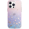 Dėklas Kingxbar Heart Star serijos iPhone 14 Plus su zodiako žvaigždėmis