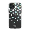 Kingxbar Lucky Series su Swarovski kristalais iPhone 12 mini telefono dėklas skaidrus (Clover)