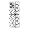 Kingxbar Miya Series iPhone 14 Pro Max dėklas telefonui baltos spalvos