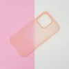 Kingxbar Plain Series Apple iPhone 13 Pro silikoninis dėklas telefonui rožinės spalvos