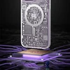 Dėklas Kingxbar PQY Geek Series magnetic iPhone 14 Plus MagSafe auksinis