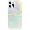 Kingxbar Shell Series luxury elegant phone dėklas telefonui Apple iPhone 13 Pro pearl-mėlynos spalvos