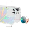 Kingxbar Shell Series luxury elegant phone dėklas telefonui Apple iPhone 13 Pro pearl-mint