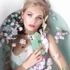 Kingxbar Sweet Series su Swarovski kristalais iPhone 12 Pro / iPhone 12 telefono dėklas žalios spalvos