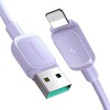 Joyroom Kabelis S-AL012A14 2.4A USB prie Lightning / 2.4A/ 1.2m (violetinė)