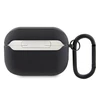 Mercedes Benz Apple AirPods Pro ausinių dėklas 2 Mercedes AMG Leather Baltas Logo (AMAP2SLWK) juodos spalvos