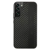 Mercedes Benz Samsung Galaxy S22 Plus Mercedes AMG dėklas Carbon Stripe&amp;Embossed (AMHCS22MBLSCA) juodos spalvos