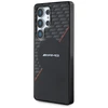 Mercedes AMG Double Layer Rhombs MagSafe Samsung Galaxy S25 Ultra dėklas telefonui juodos ir raudonos spalvos