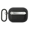 Mercedes Benz Apple AirPods Pro AMG Leather Big Logo (AMAPSLWK) ausinių dėklas juodos spalvos
