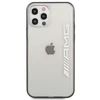 Mercedes Benz Apple iPhone 12 Pro Max Mercedes AMG dėklas Metallic Painted (AMHCP12LAESLBK) skaidrus