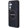 Mercedes Benz Samsung Galaxy S24 Plus AMG silikoninis dėklas Carbon Pattern MagSafe (AMHMS24M23SMRK) juodos spalvos