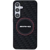 Mercedes Benz Samsung Galaxy S24 Plus AMG silikoninis dėklas Carbon Pattern MagSafe (AMHMS24M23SMRK) juodos spalvos