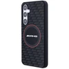 Mercedes Benz Samsung Galaxy S24 AMG silikoninis dėklas Carbon Pattern MagSafe (AMHMS24S23SMRK) juodos spalvos