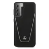 Mercedes Benz Samsung Galaxy S21 Mercedes dėklas Dynamic Line (MEHCS21SCLSSI) juodos spalvos