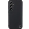Mercedes Benz Samsung Galaxy S24 Plus Mercedes Odinis Dėklas Debossed Line MagSafe (MEHMS24M23RBGVK) juodos spalvos