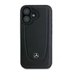 Apple iPhone 16 Mercedes Leather Urban (MEHCP16SARMBK) dėklas telefonui juodos spalvos