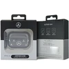 Mercedes Benz Apple AirPods Pro 2 Mercedes Cover Large Star Pattern (MEAP28DPMGS) ausinių dėklas juodos spalvos
