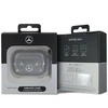 Mercedes Benz Apple AirPods Pro Mercedes Cover Large Star Pattern (MEAP8DPMGS) ausinių dėklas juodos spalvos