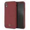 Dėklas Mercedes Silicone Line iPhone Xr Case - Raudona