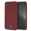 Mercedes Benz Apple iPhone XS Max Mercedes dėklas Silicone Line (MEHCI65SILRE) raudonos spalvos