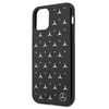 Mercedes Benz Apple iPhone 11 Mercedes dėklas Sidabrinis Stars Pattern (MEHCN61ESPBK) juodos spalvos