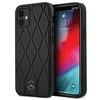Mercedes Benz Apple iPhone 12 Mini Mercedes dėklas Wave Line (MEHCP12SMULBK) juodos spalvos