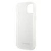 Mercedes MEHCP13MESPWH Apple iPhone 13 / 14 / 15 6,1″ baltos spalvos kietas dėklas Sidabrinis Stars Pattern
