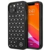 Mercedes Benz Apple iPhone 13 Mini Mercedes dėklas Sidabrinis Stars Pattern (MEHCP13SESPBK) juodos spalvos