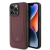 Mercedes MEHCP15LARMRE Apple iPhone 15 Pro 6.1" dėklas telefonui raudonos spalvos Leather Urban Bengale