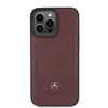 Mercedes MEHCP15LARMRE Apple iPhone 15 Pro 6.1" dėklas telefonui raudonos spalvos Leather Urban Bengale