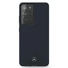 Mercedes Benz Samsung Galaxy S21 Ultra Mercedes dėklas silikoninis Line (MEHCS21LSILNA) mėlynos spalvos
