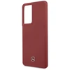 Mercedes MEHCS21LSILRE S21 Ultra G998 red kietas dėklas Silicone Line