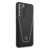 Mercedes Benz Samsung Galaxy S21 Plus Mercedes dėklas Dynamic Line (MEHCS21MCLSSI) juodos spalvos