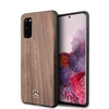 Mercedes Benz Samsung Galaxy S22 Mercedes dėklas Wood Line Walnut (MEHCS62VWOLB) rudos spalvos