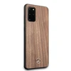 Mercedes Benz Samsung Galaxy S20+ Mercedes dėklas Wood Line Walnut (MEHCS67VWOLB) rudos spalvos