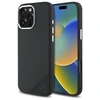IPHONE 16 PRO Mercedes Silikoninis Tonal Logo Wood Pattern MagSafe (MEHMP16L23SUGDK) dėklas telefonui juodos spalvos