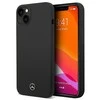 Mercedes Benz Apple iPhone 14 plus Mercedes dėklas Silicone juodos spalvos