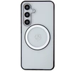 Mercedes MEHMS24S23HUOKC S24 S921 skaidrus kietas dėklas Printed Logo MagSafe