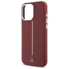 Mercedes MEHMP16X23SUMSR Apple iPhone 16 Pro Max 6.9" Silikoninis dėklas telefonui raudonos spalvos Stripe MagSafe