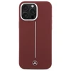 Mercedes MEHMP16X23SUMSR Apple iPhone 16 Pro Max 6.9" Silikoninis dėklas telefonui raudonos spalvos Stripe MagSafe