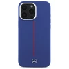 Dėklas Mercedes MEHMP16X23SUMRV Apple iPhone 16 Pro Max 6.9" navy hard Silikoninis Raudona Stripe MagSafe