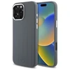 Mercedes MEHMP16X23SUVSA Apple iPhone 16 Pro Max 6.9" dėklas telefonui pilkos spalvos Silikoninis Vertical Tonal Stripes MagSafe