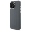 Mercedes MEHMP16X23SUVSA Apple iPhone 16 Pro Max 6.9" dėklas telefonui pilkos spalvos Silikoninis Vertical Tonal Stripes MagSafe